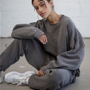 Classic Gray Crewneck Sweater